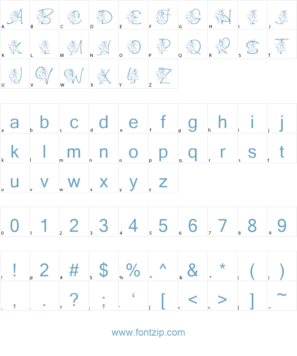 LMS Cutting The Ice Font Character